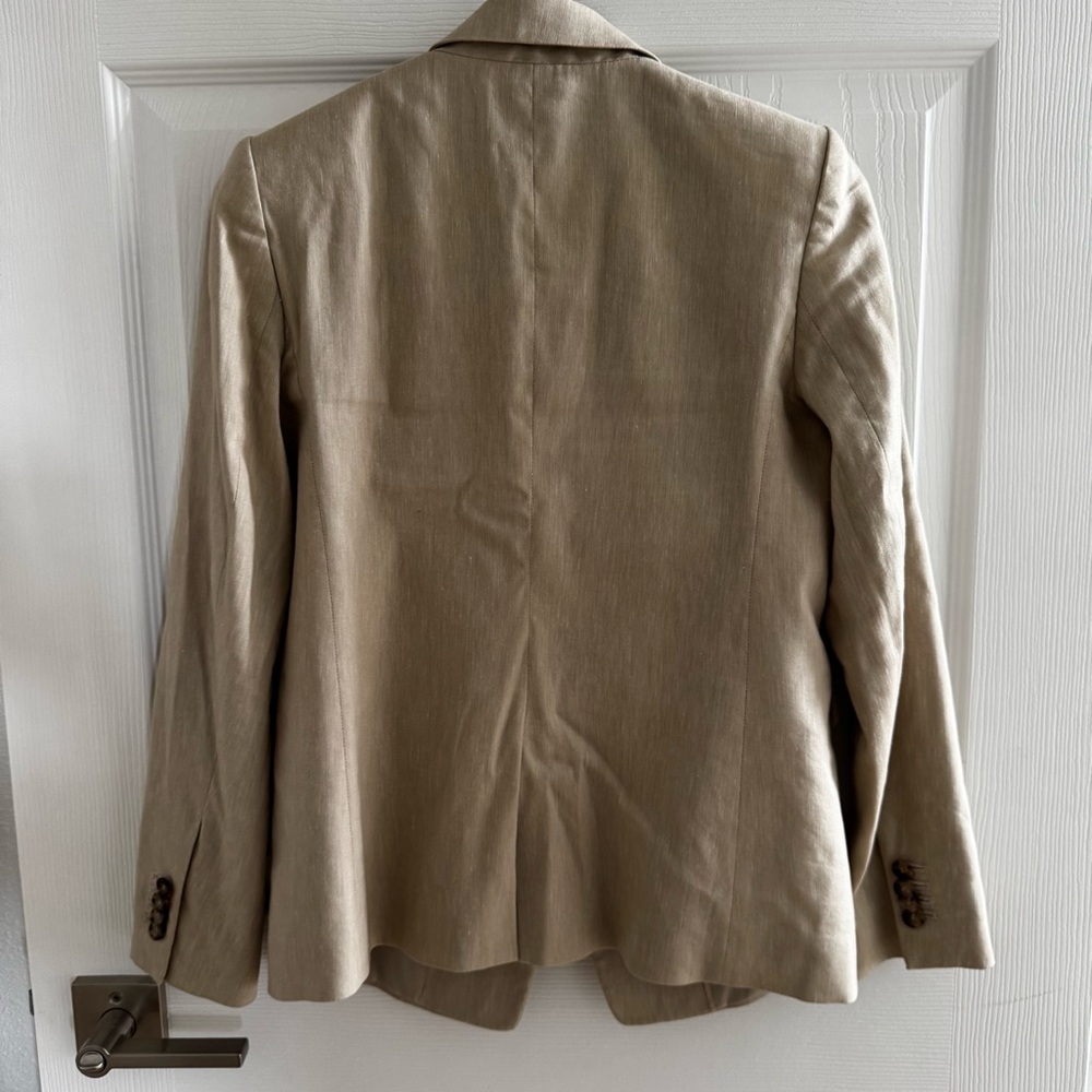 Ann Taylor Petite Linen Blazer - Picture 3 of 3